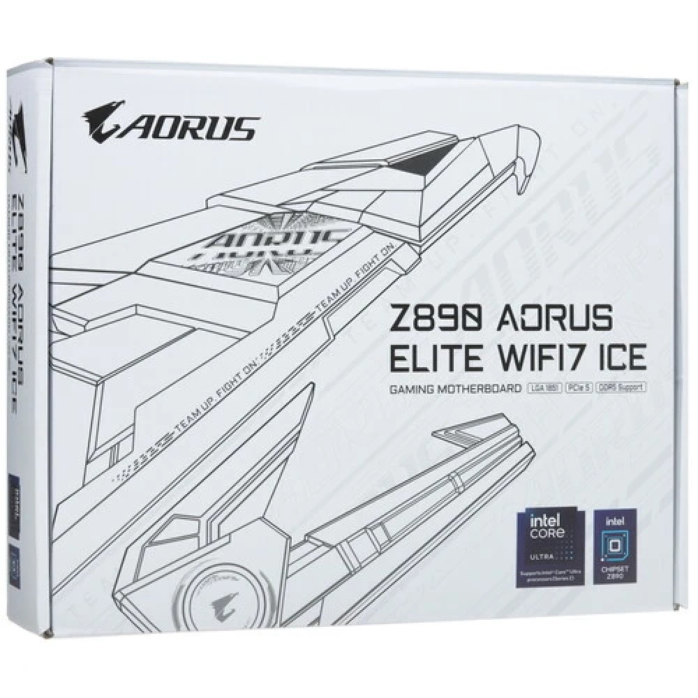 Материнская плата Gigabyte Z890 AORUS ELITE WIFI7 ICE ATX, LGA 1851 - миниатюра 10
