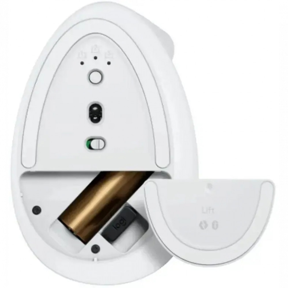 Мышь Logitech Lift Vertical Ergonomic WHITE/PALE GREY 910-006480 Премиальные, Беспроводная - миниатюра 10
