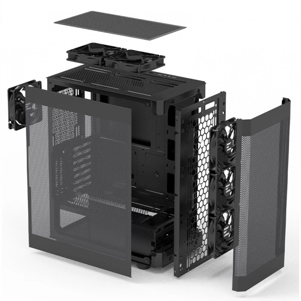 Корпус Zalman i4 Black Mid-Tower - миниатюра 9
