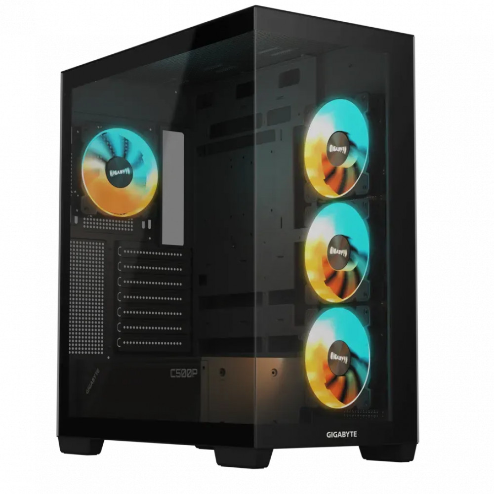 Корпус Gigabyte C500 PANORAMIC STEALTH GB-C500P ST Mid-Tower - миниатюра 7