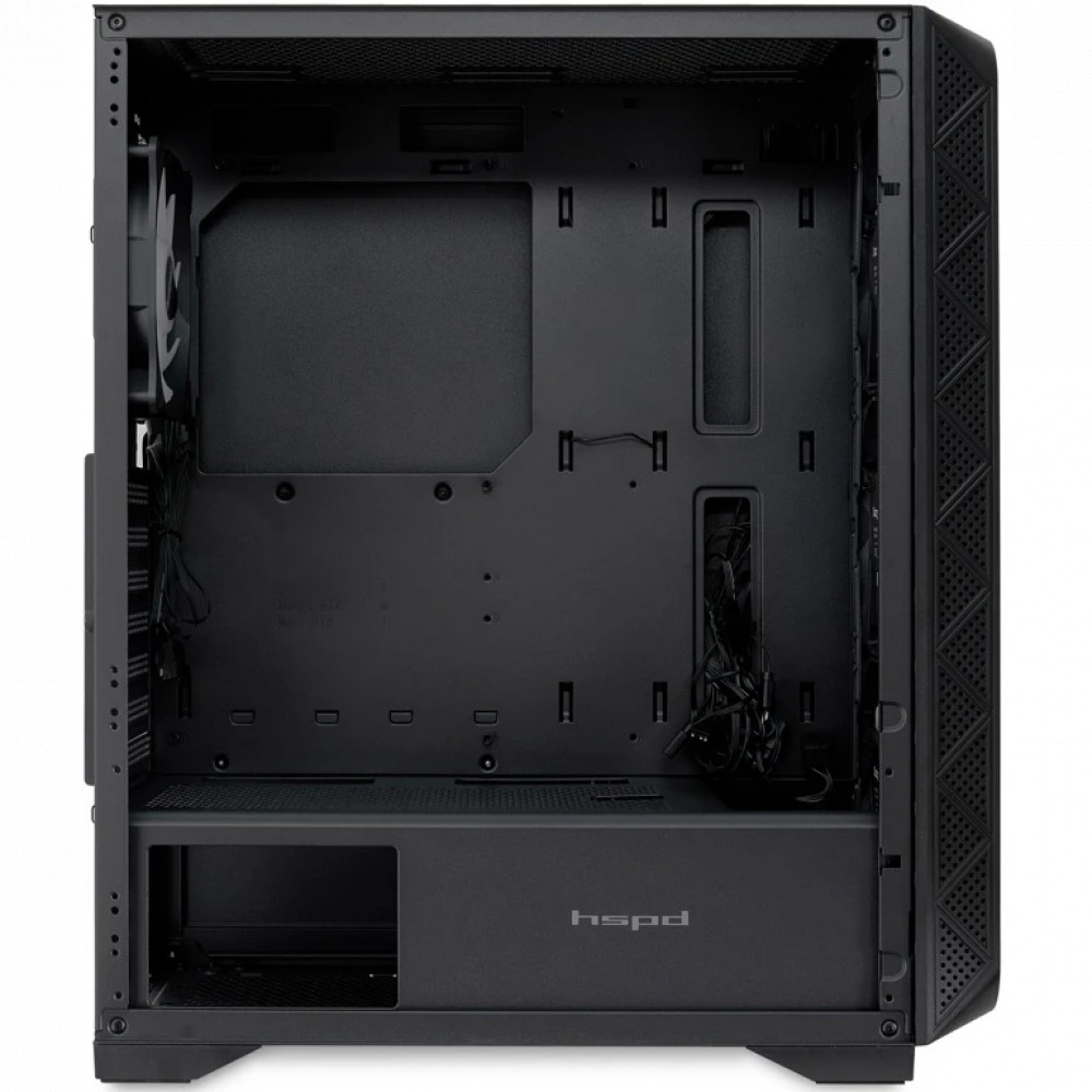 Корпус HSPD M521-TGBK-ARGB Mid-Tower - миниатюра 9