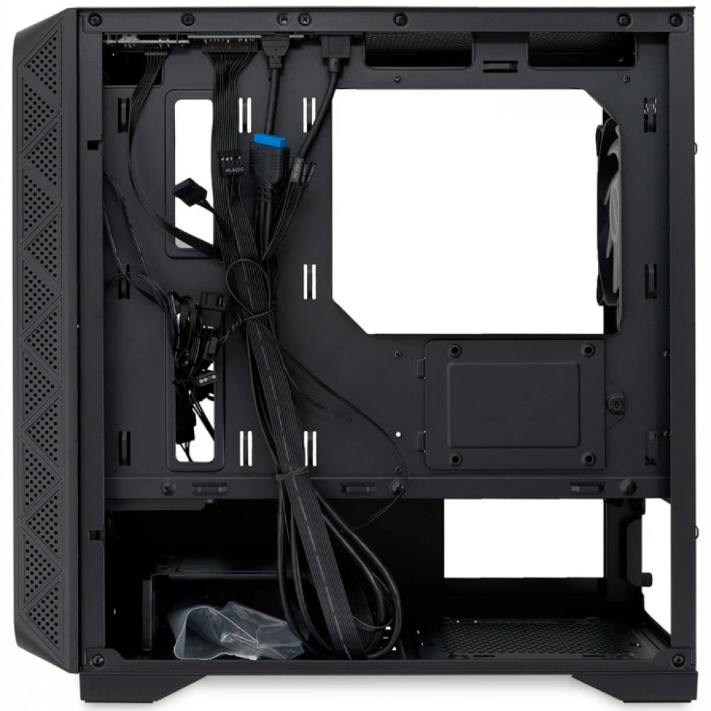 Корпус HSPD M321-TGBK-ARGB Mini-Tower - миниатюра 11
