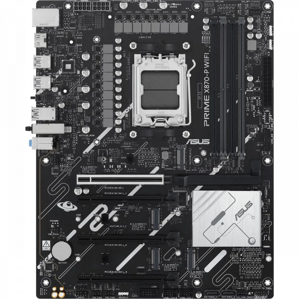 Материнская плата Asus PRIME X870-P WIFI ATX, AMD AM5 - миниатюра 11