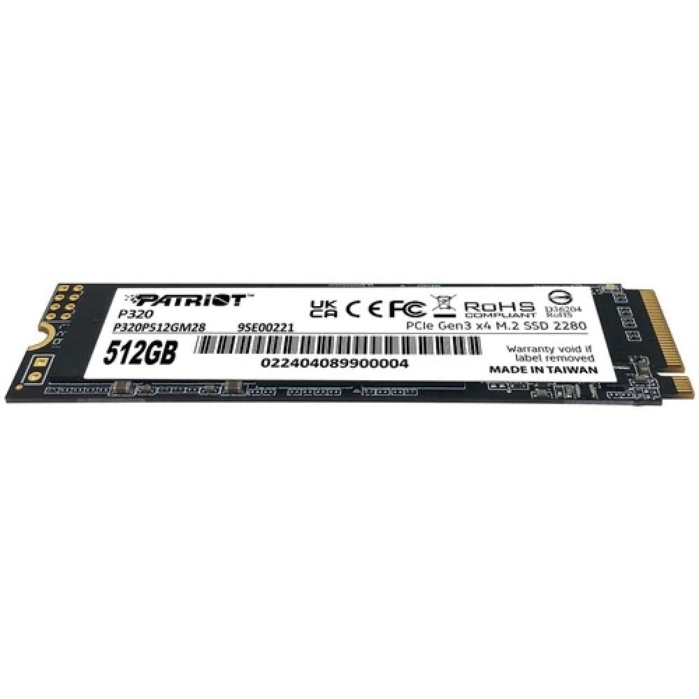 Жесткий диск Patriot P320 P320P512GM28 SSD (твердотельные), 512 ГБ, M.2, PCIe - миниатюра 7