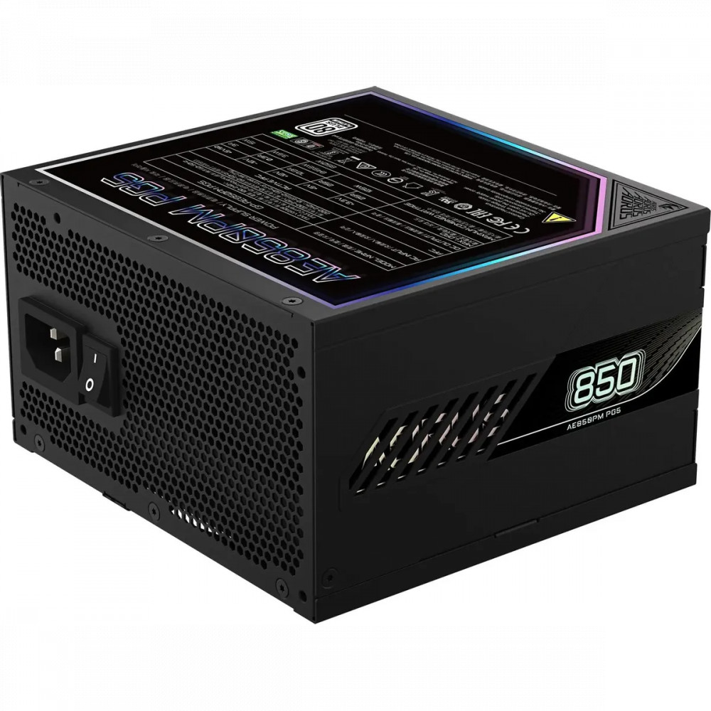 Блок питания Gigabyte AORUS ELITE P850W GP-AE850PM PG5 850 Вт - миниатюра 7