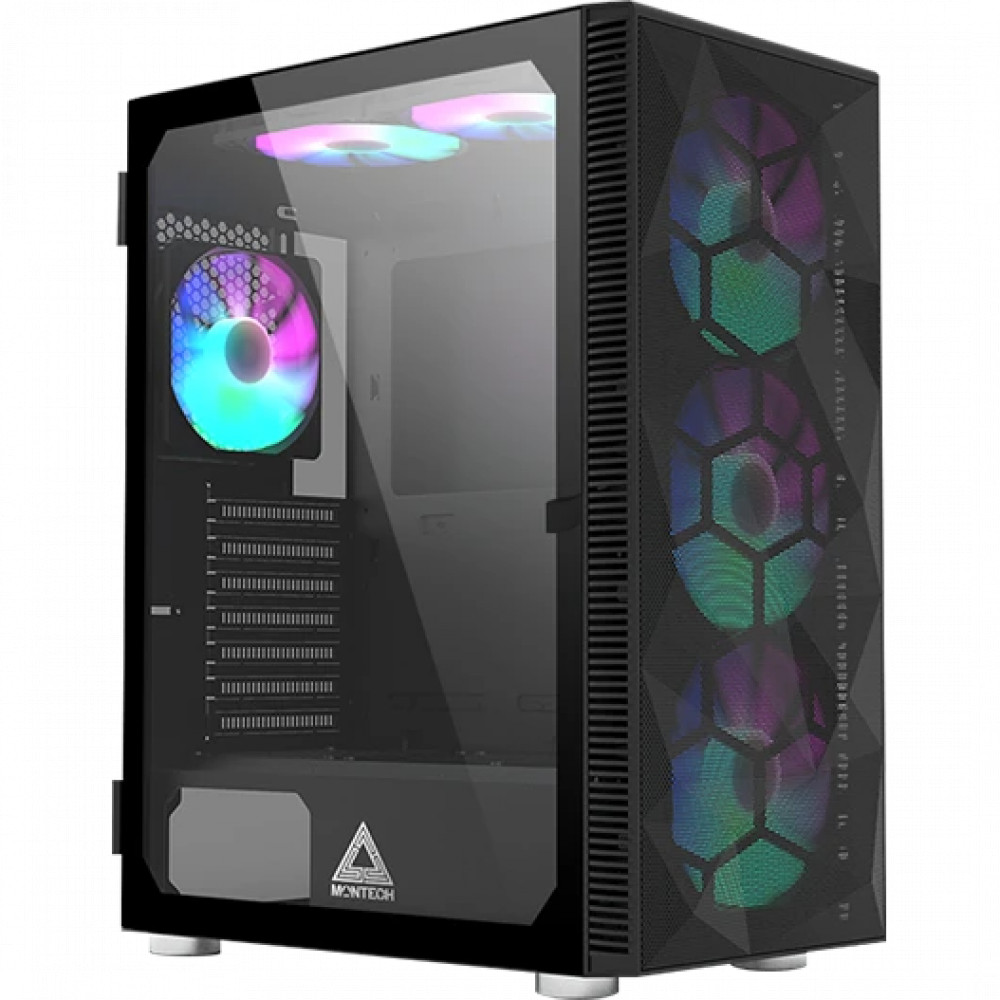 Корпус Montech X3 MESH Black X3 MESH BL Mid-Tower - миниатюра 7