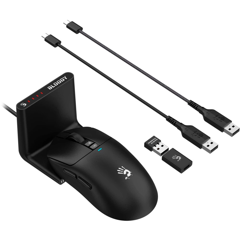 Мышь A4Tech Bloody R72 Pro Duo Черный R72 PRO DUO Игровые, Беспроводная - миниатюра 10
