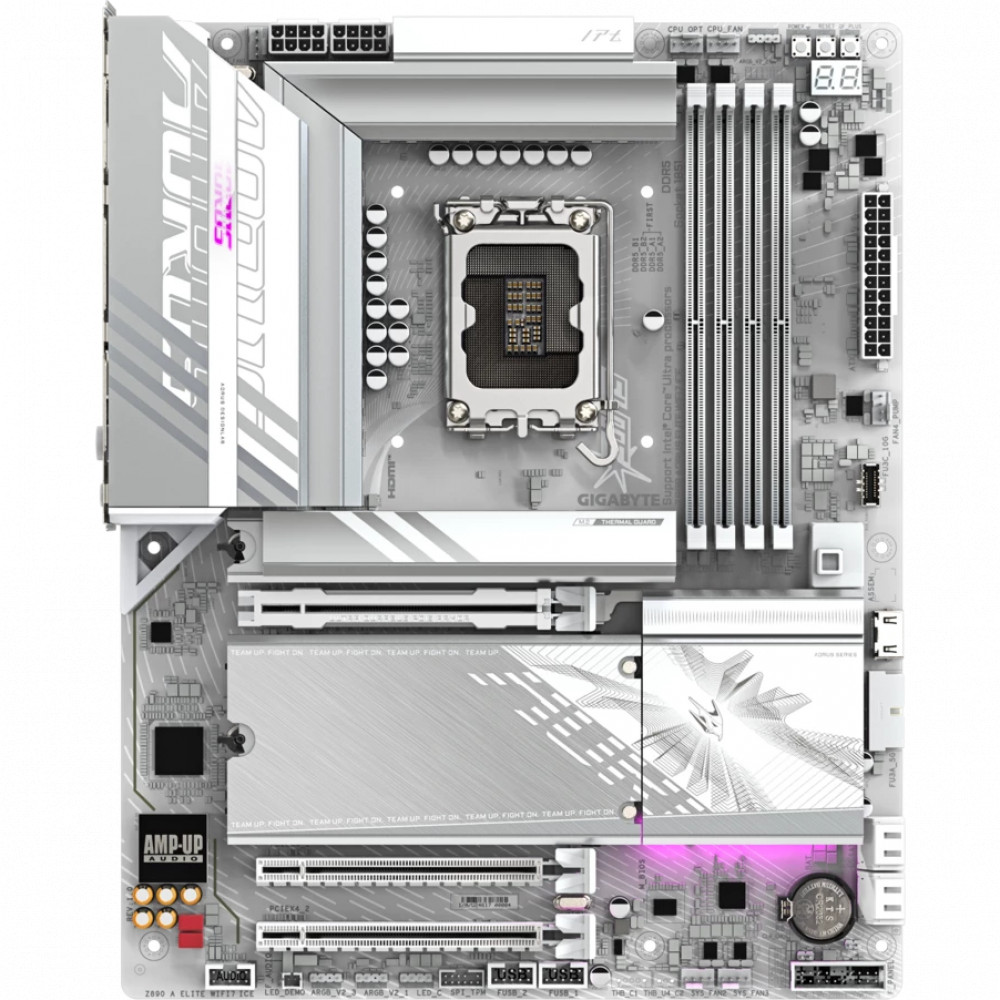 Материнская плата Gigabyte Z890M AORUS ELITE WIFI7 ICE ATX, LGA 1851 - миниатюра 6