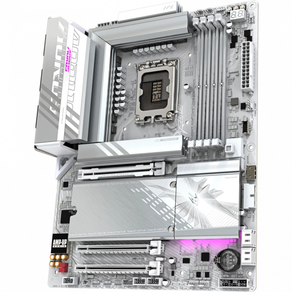 Материнская плата Gigabyte Z890M AORUS ELITE WIFI7 ICE ATX, LGA 1851 - миниатюра 8