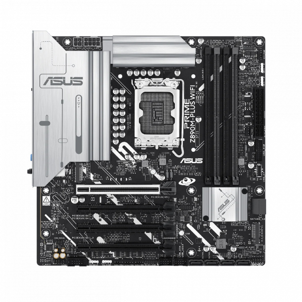Материнская плата Asus PRIME Z890M-PLUS WIFI Micro-ATX, LGA 1851 - миниатюра 7