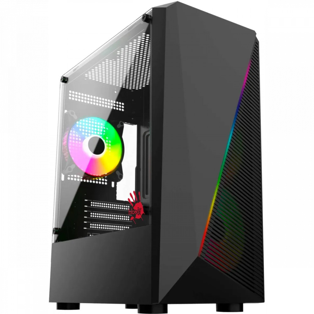 Корпус Bloody BD-CC102F Black BD-CC102F-BK Mid-Tower - миниатюра 9