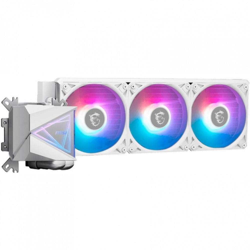 Система охлаждения MSI MAG CORELIQUID I360 WHITE 3x ARGB Gen2 306-7ZW8A21-C24 Для процессора - миниатюра 2
