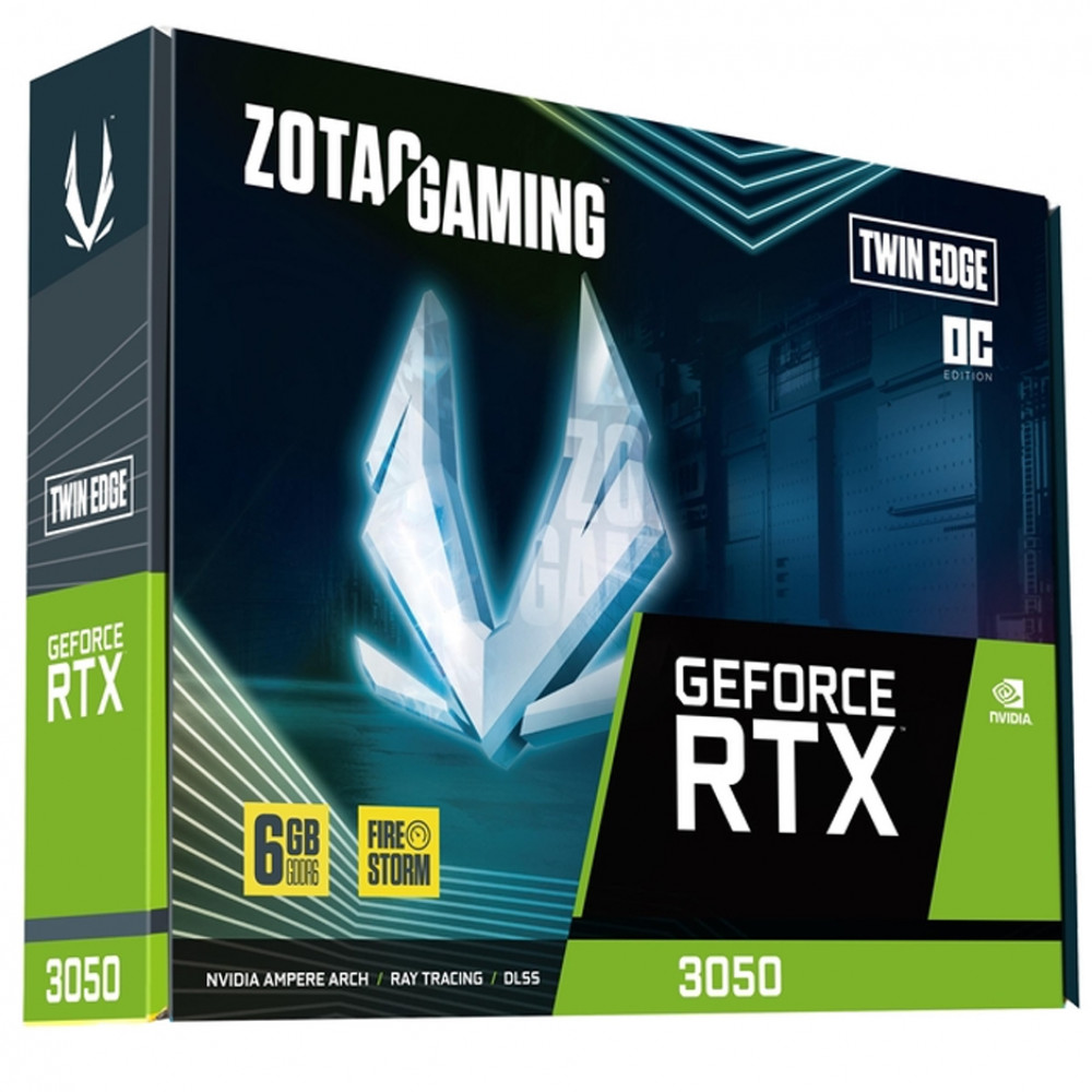 Видеокарта Zotac GAMING RTX 3050 TE OC ZT-A30510H-10L 6 ГБ - миниатюра 8