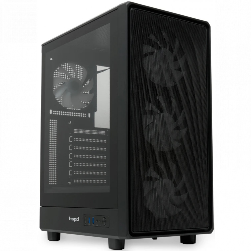 Корпус HSPD M510-TGBK-ARGB Mid-Tower - миниатюра 8