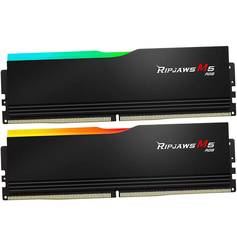 ОЗУ G.Skill RipJaws M5 RGB F5-6000J3238G32GX2-RM5RK DIMM, DDR5, 64 Гб (2 х 32 Гб), 6000 МГц - миниатюра 2