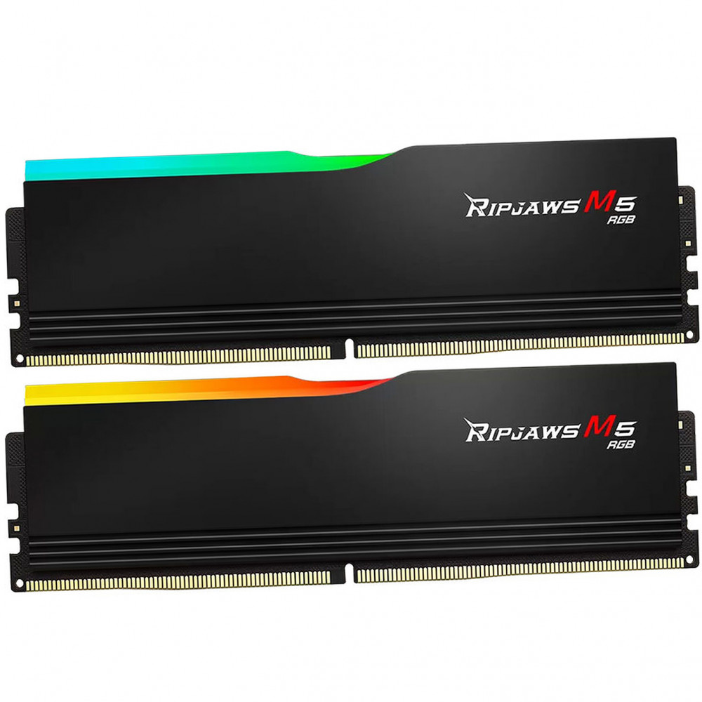 ОЗУ G.Skill RipJaws M5 RGB F5-6400J3239G32GX2-RM5RK DIMM, DDR5, 64 Гб (2 х 32 Гб), 6400 МГц - миниатюра 2