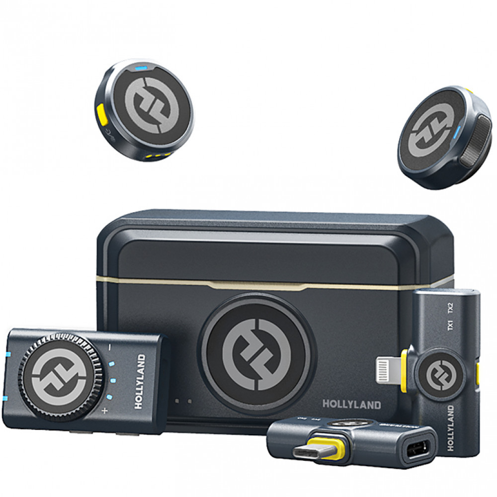 Микрофон Hollyland Lark M2 Combo M2COM - миниатюра 6