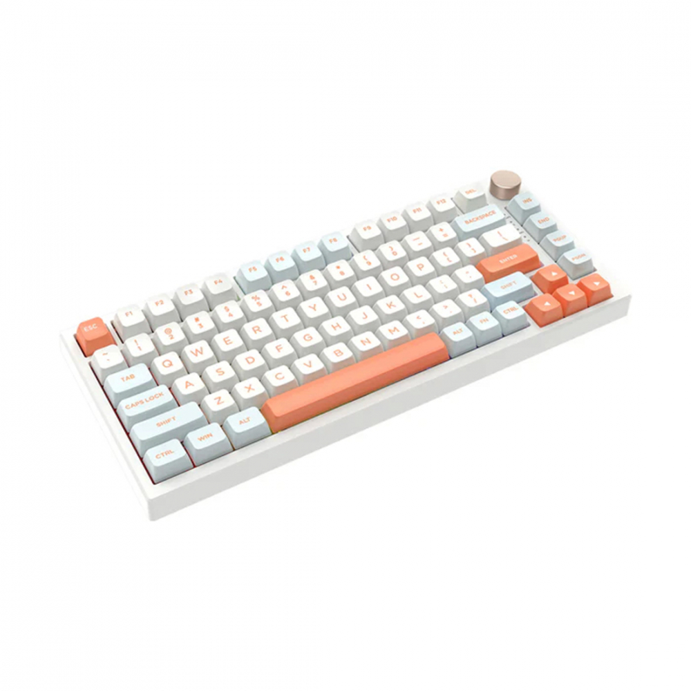 Клавиатура VGN N75RGB Jelly Orange Linear 30263 Проводная, USB - миниатюра 4