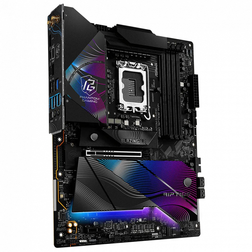 Материнская плата ASRock Z890 RIPTIDE WIFI ATX, LGA 1851 - миниатюра 5