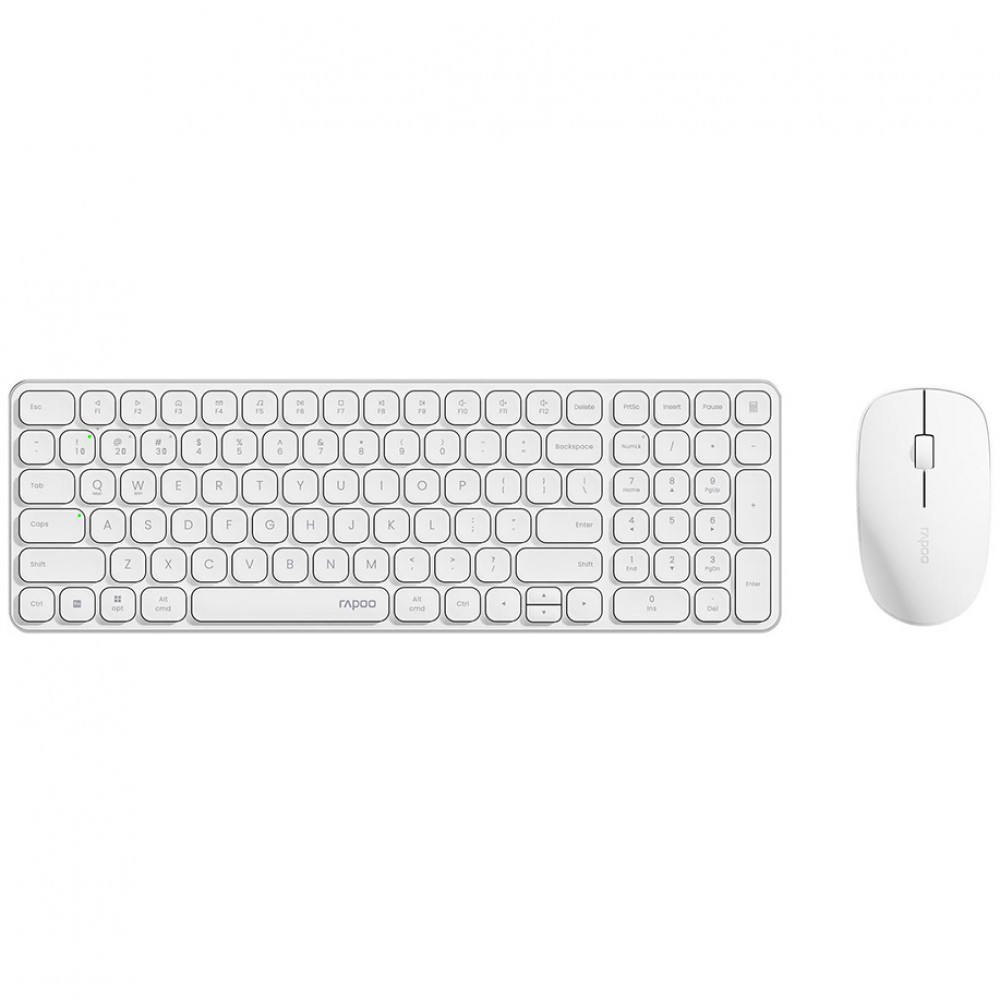 Клавиатура + мышь Rapoo 9320M White - миниатюра 4