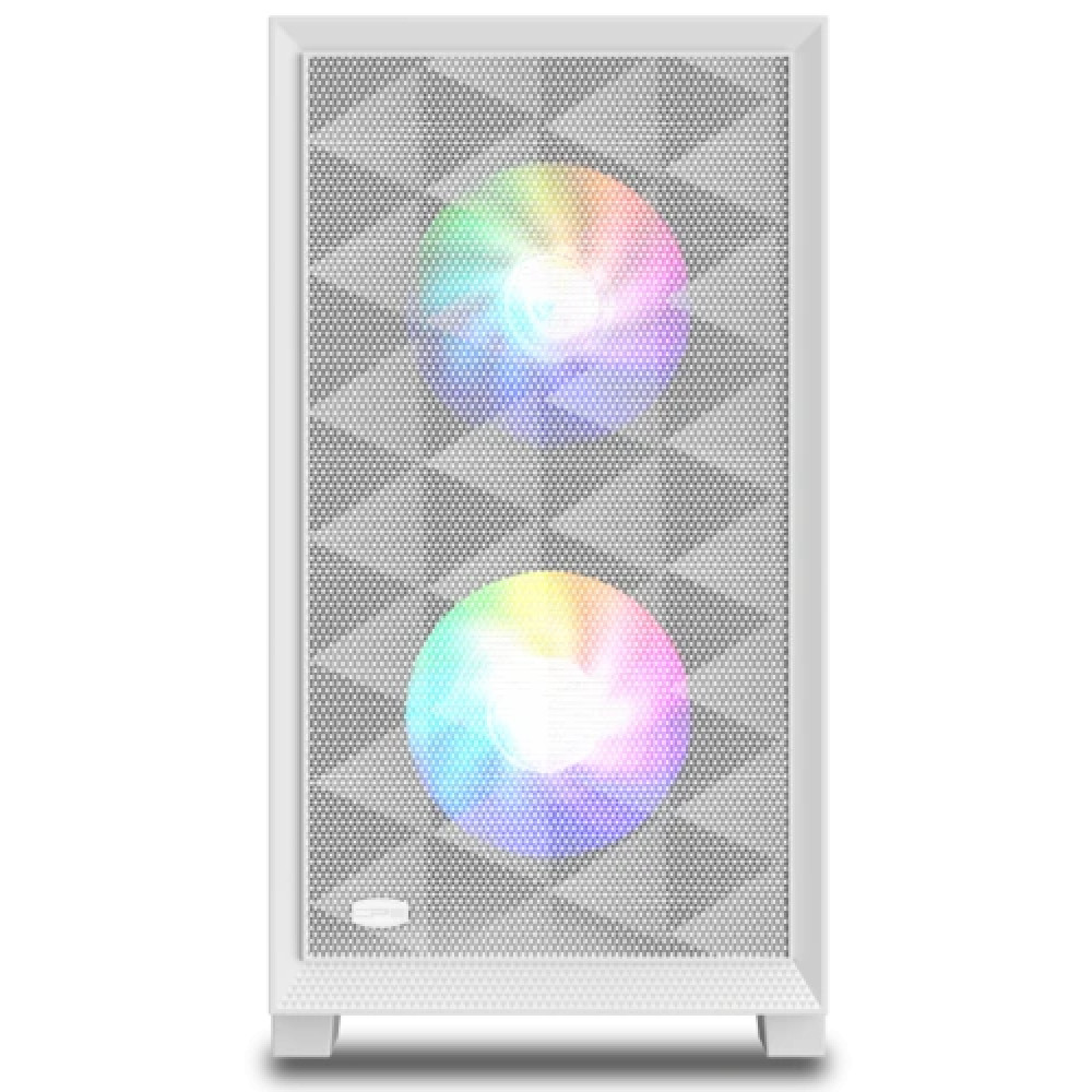 Корпус PCcooler C3D310 WH ARGB Mini-Tower - миниатюра 7