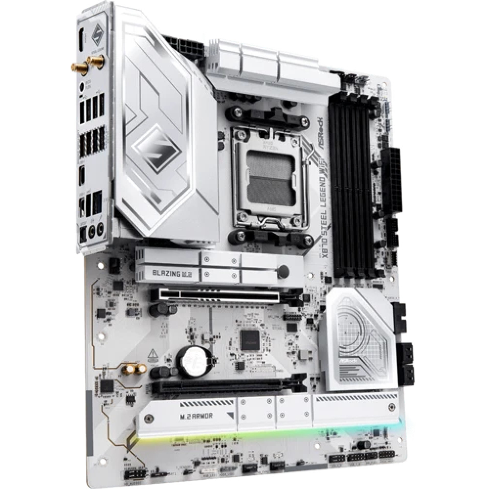 Материнская плата ASRock X870 STEEL LEGEND WIFI ATX, AMD AM5 - миниатюра 5