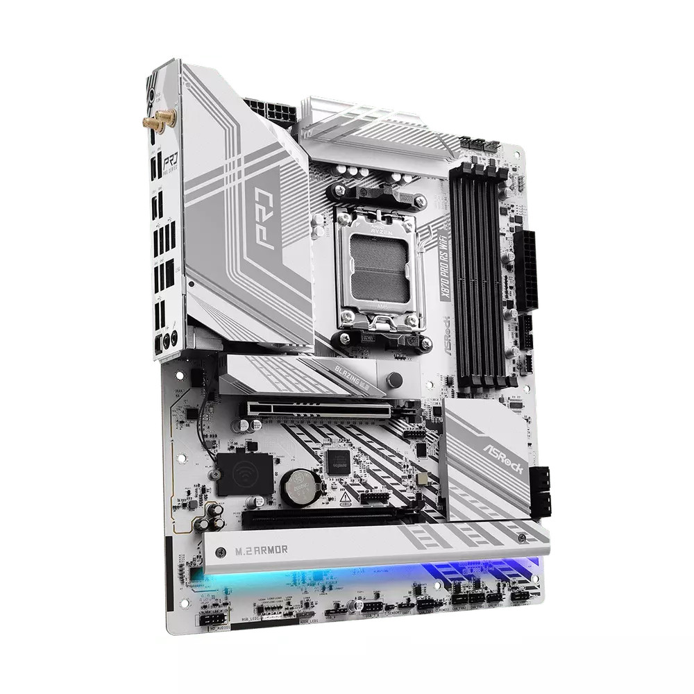 Материнская плата ASRock X870 Pro RS WiFi 90-MXBQ00-A0UAYZ ATX, AMD AM5 - миниатюра 5