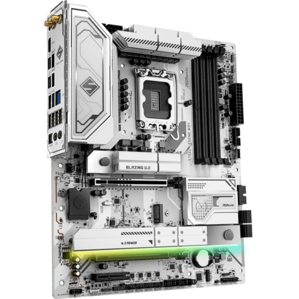 Материнская плата ASRock Z890 STEEL LEGEND WIFI ATX, LGA 1851 - миниатюра 5