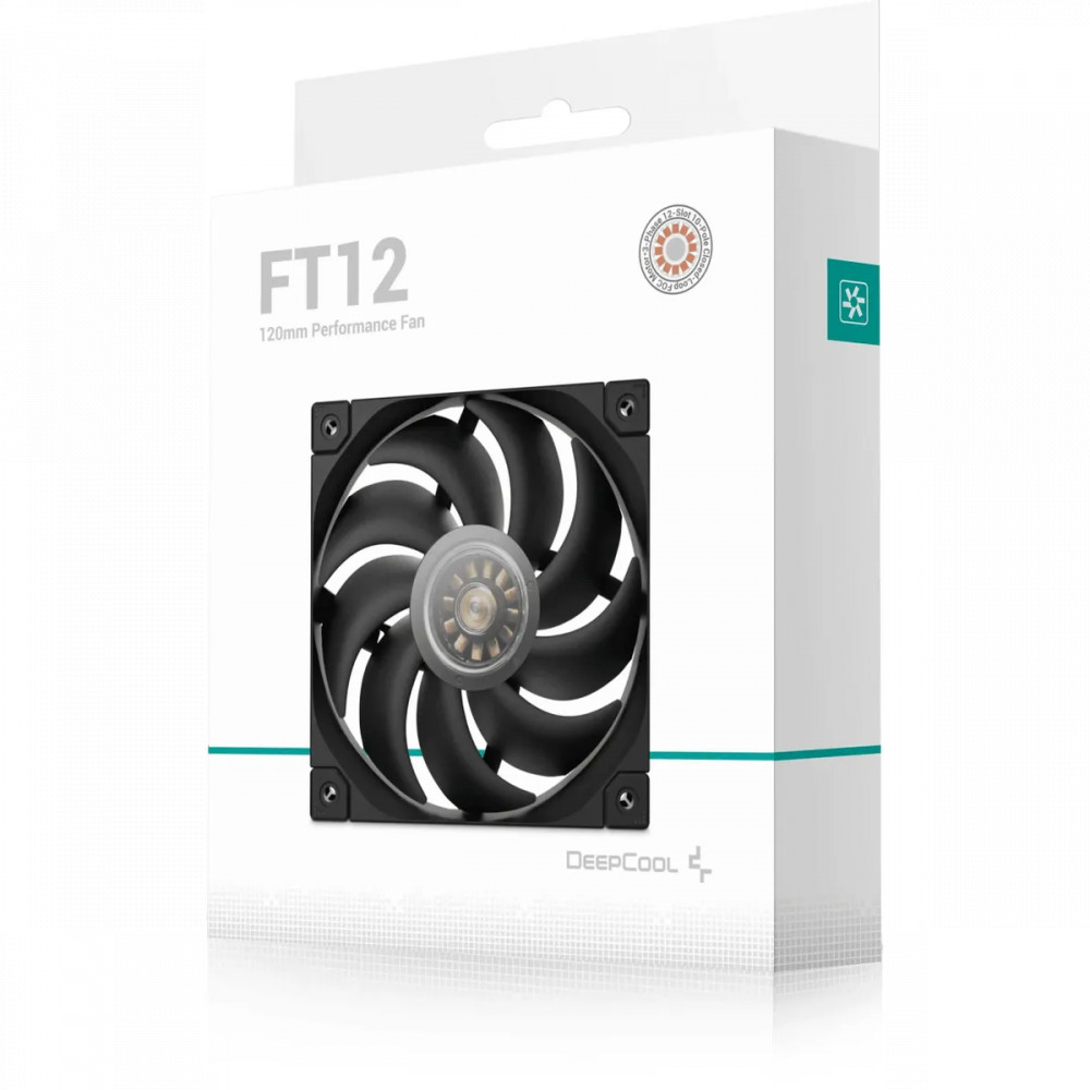 Система охлаждения Deepcool FT12 120х120x25 черный R-FT12-BKWPN1-G Для системного блока - миниатюра 8