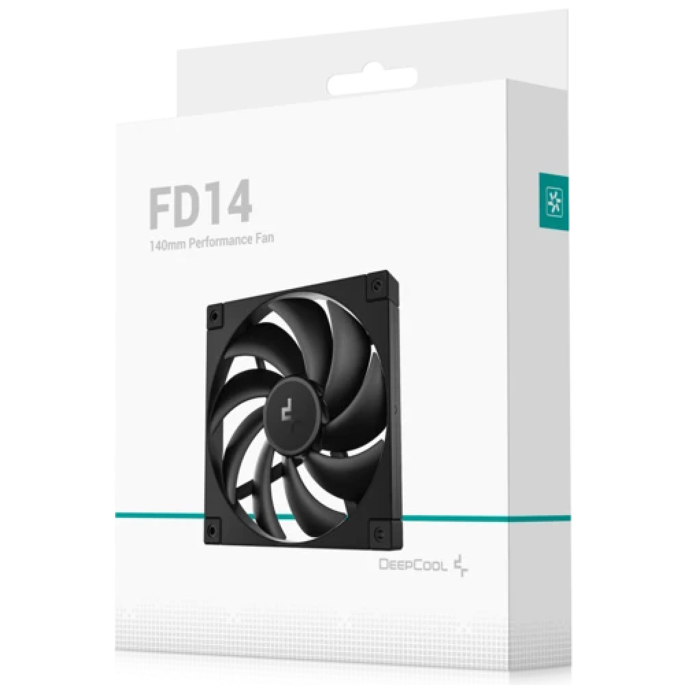 Система охлаждения Deepcool FD14 140х140x25 черный R-FD14-BKNPN1-G Для системного блока - миниатюра 6