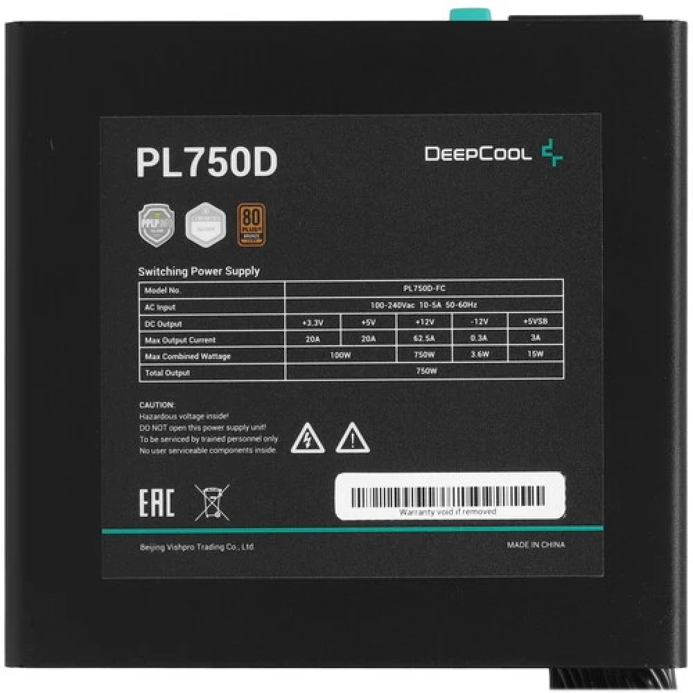 Блок питания Deepcool PL750D R-PL750D-FC0B-WDEU-V2 750 Вт - миниатюра 9