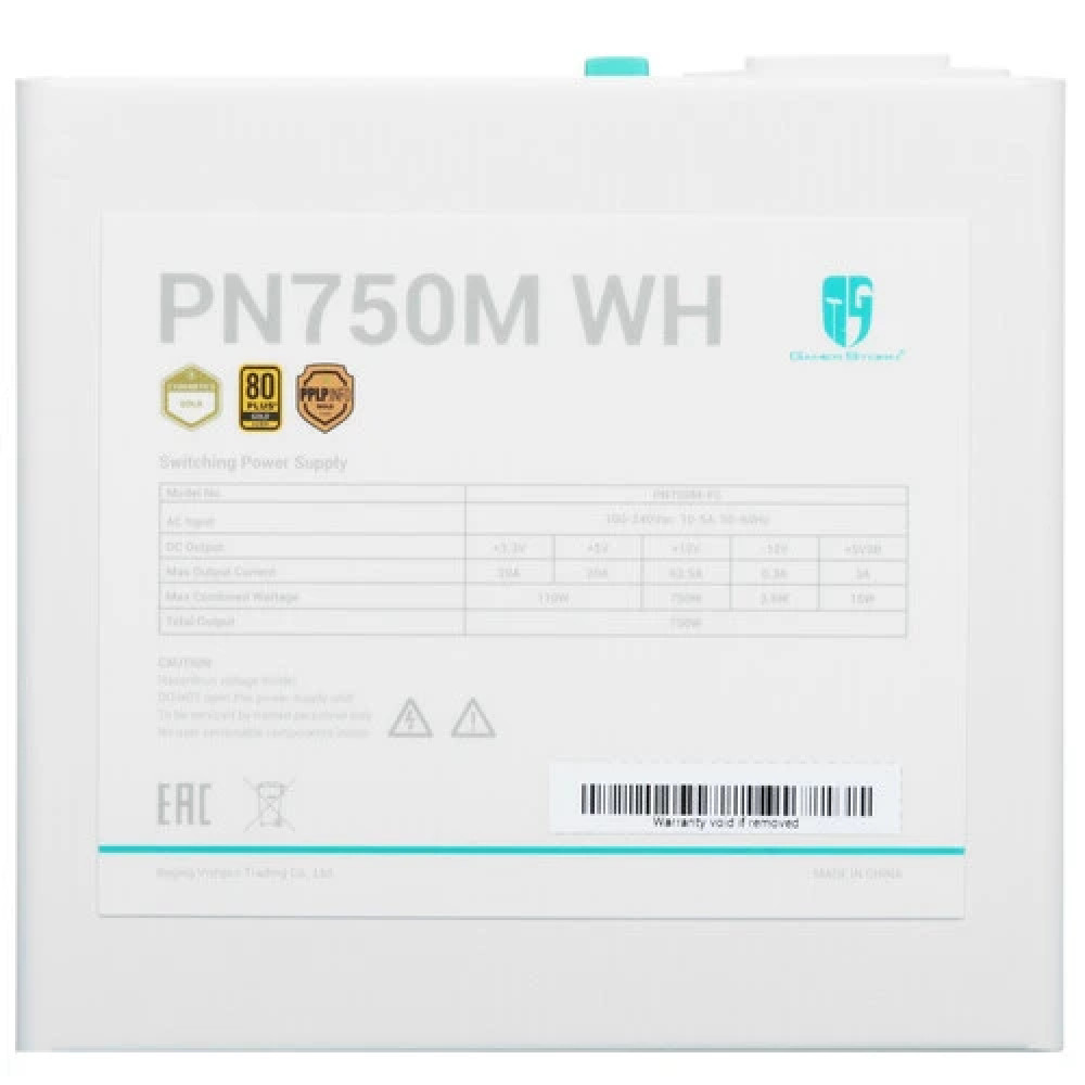 Блок питания Deepcool PN750M WH R-PN750M-FC0W-WGEU 750 Вт - миниатюра 8