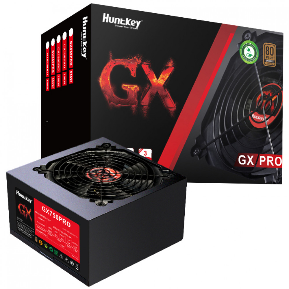 Блок питания Huntkey GX 750PRO P28-850170000R 750 Вт - миниатюра 6