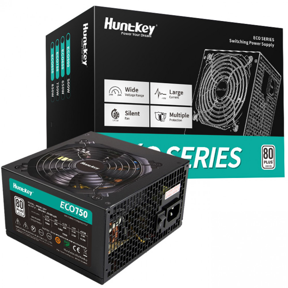 Блок питания Huntkey ECO750 P28-700130000R 750 Вт - миниатюра 6