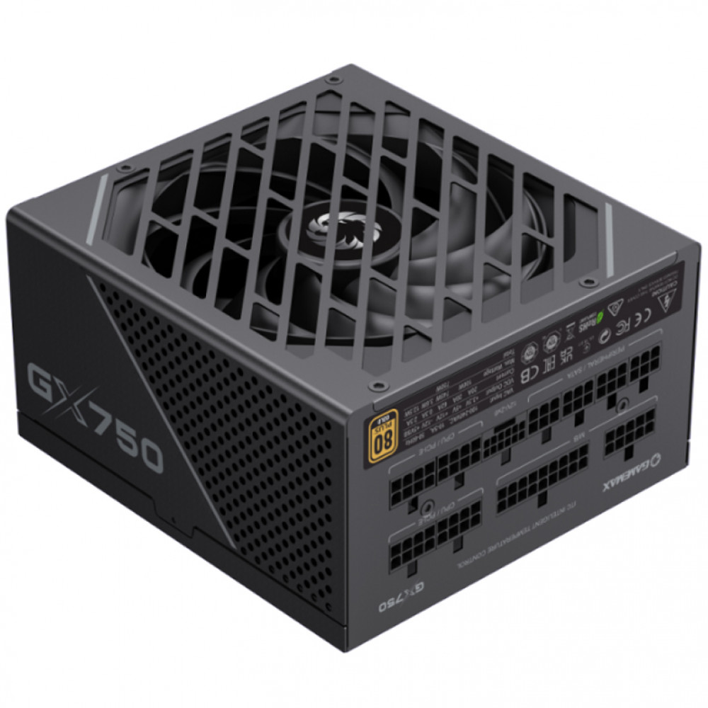Блок питания GameMax GX-750 PRO BK 214607500022 750 Вт, 80+ Bronze - миниатюра 5