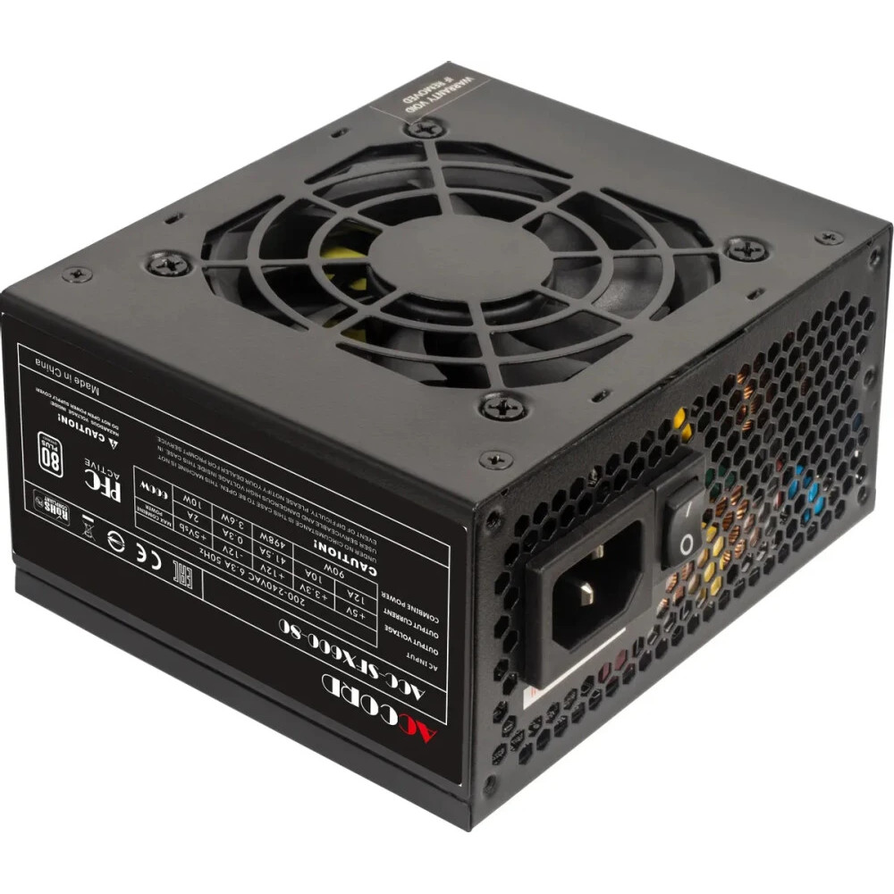 Блок питания Accord ACC-SFX600-80 600 Вт - миниатюра 8