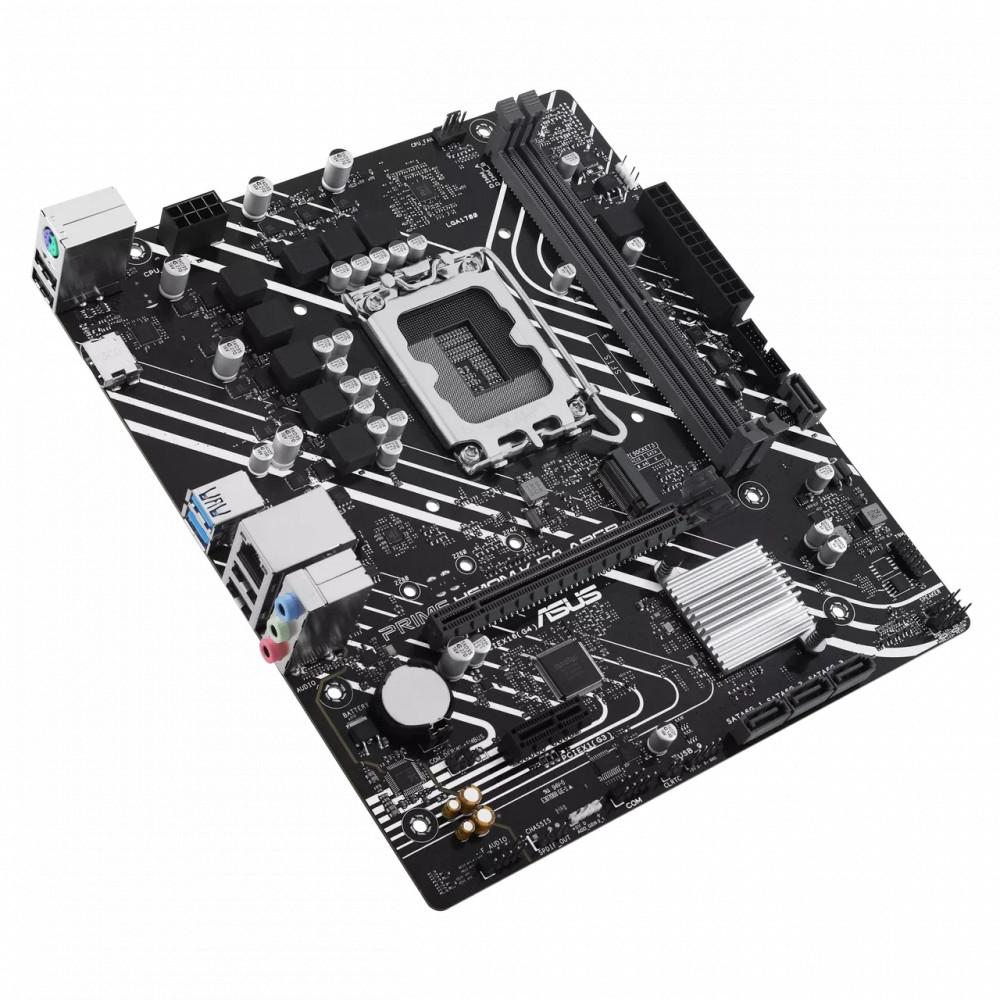 Материнская плата Asus PRIME H610M-K D4 ARGB Micro-ATX, LGA 1700 - миниатюра 7