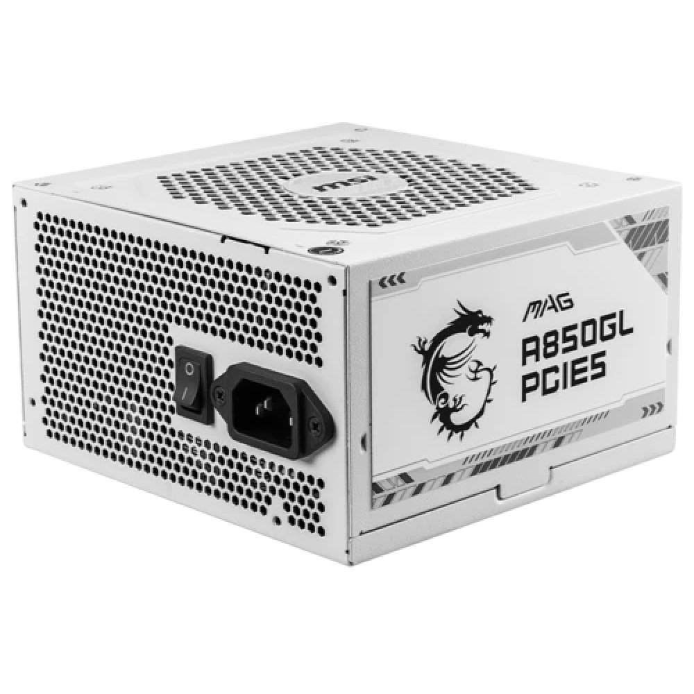 Блок питания MSI MAG A850GL PCIE5 WHITE 850 Вт - миниатюра 6