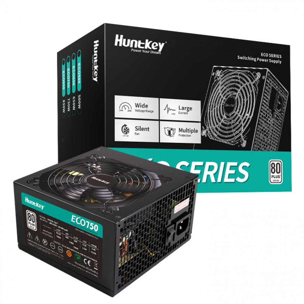 Блок питания Huntkey ECO750 750 Вт - миниатюра 6