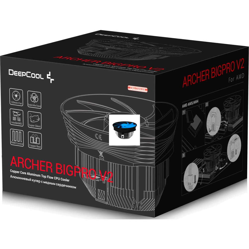 Система охлаждения Deepcool ARCHER BIGPRO V2 Для процессора - миниатюра 8