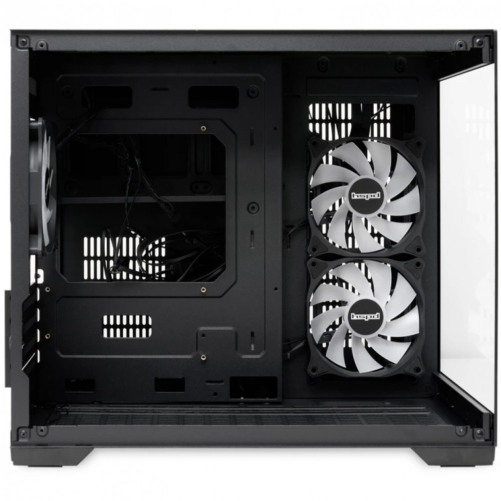 Корпус HSPD F330-TGBK-ARGB Mid-Tower - миниатюра 12
