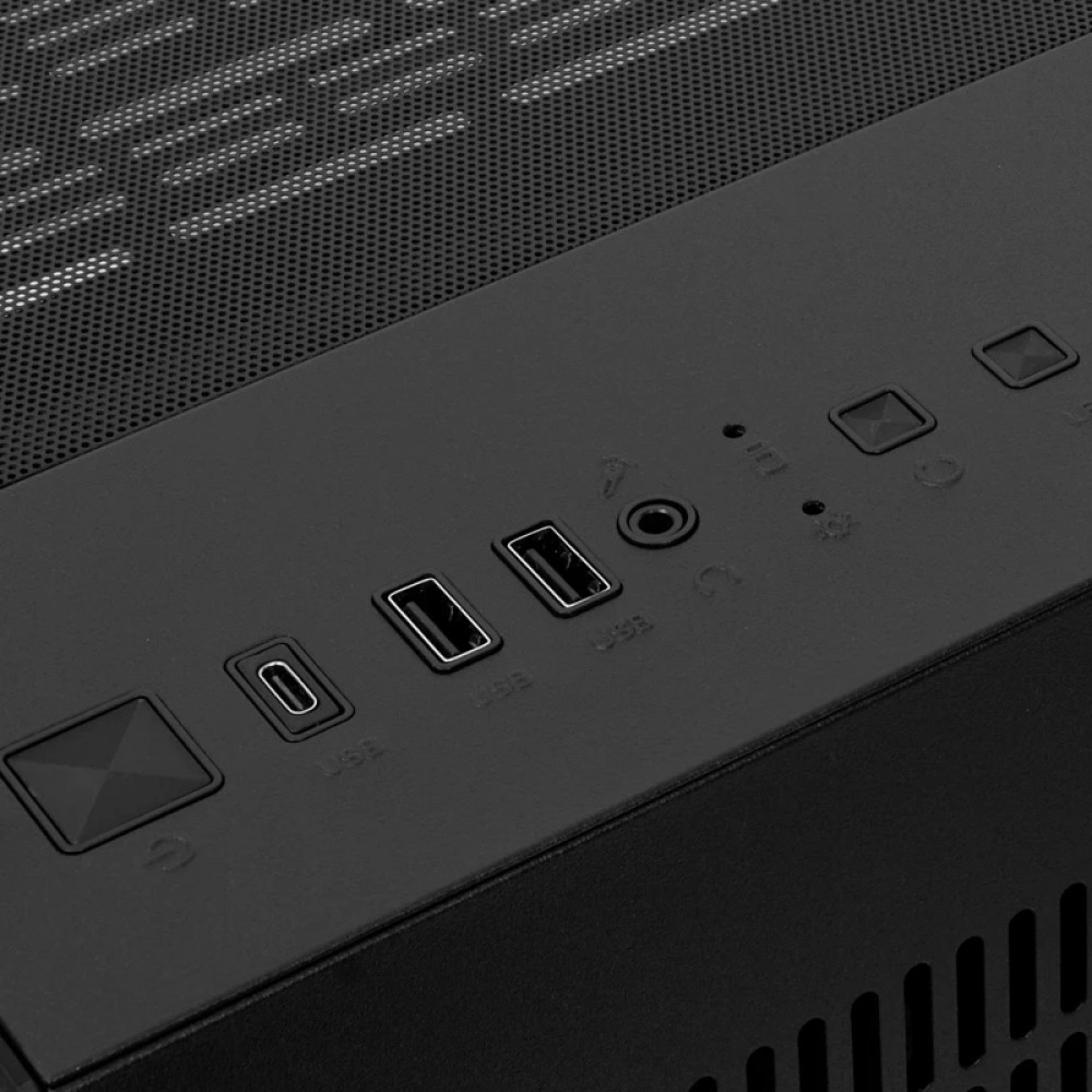 Корпус HSPD F330-TGBK-ARGB Mid-Tower - миниатюра 15