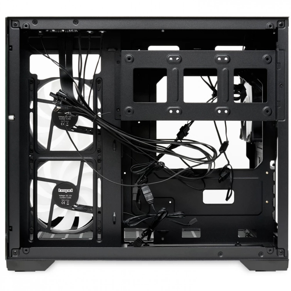 Корпус HSPD F330-TGBK-ARGB Mid-Tower - миниатюра 13