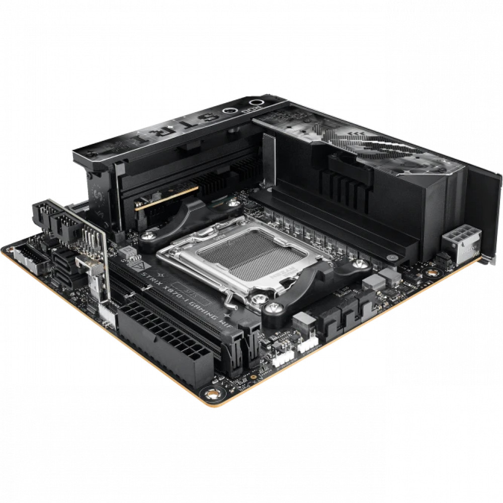 Материнская плата Asus ROG STRIX X870-I GAMING WIFI 90MB1IW0-M0EAY0 Mini-ITX, AMD AM5 - миниатюра 15