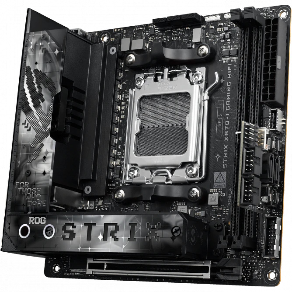 Материнская плата Asus ROG STRIX X870-I GAMING WIFI 90MB1IW0-M0EAY0 Mini-ITX, AMD AM5 - миниатюра 13