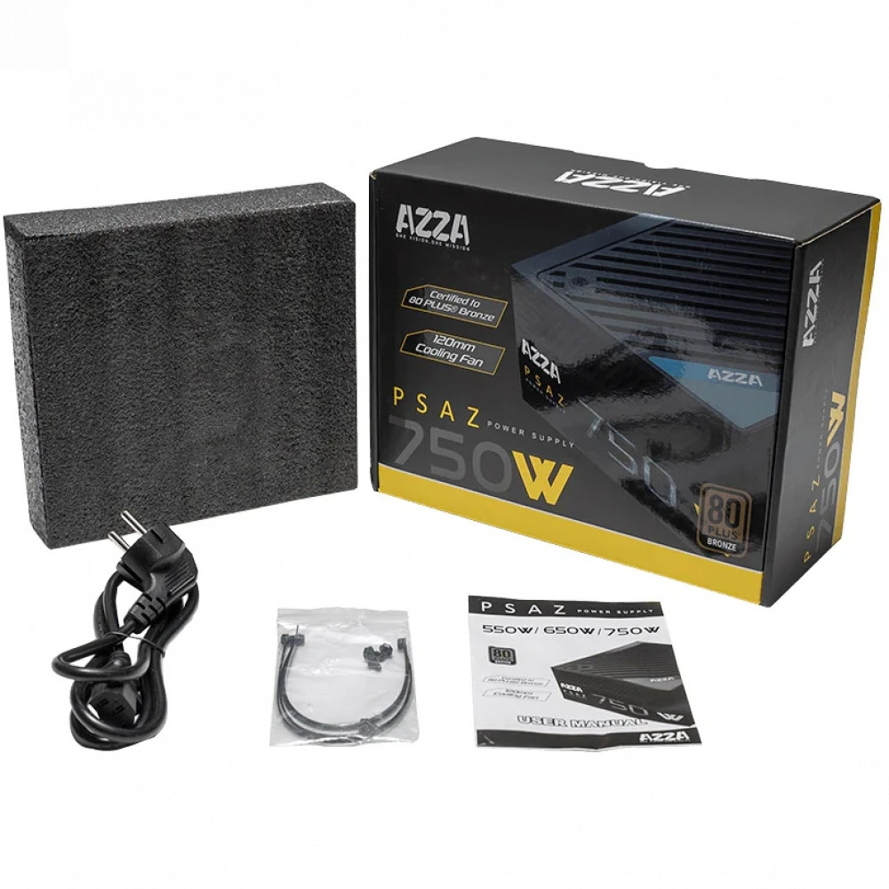 Блок питания AZZA PSAZ-750W 750 Вт - миниатюра 6