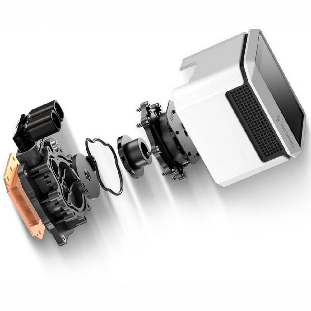 Система охлаждения Deepcool MYSTIQUE 240 WH R-LX240-WHDSNMP-G-1 Для процессора - миниатюра 6