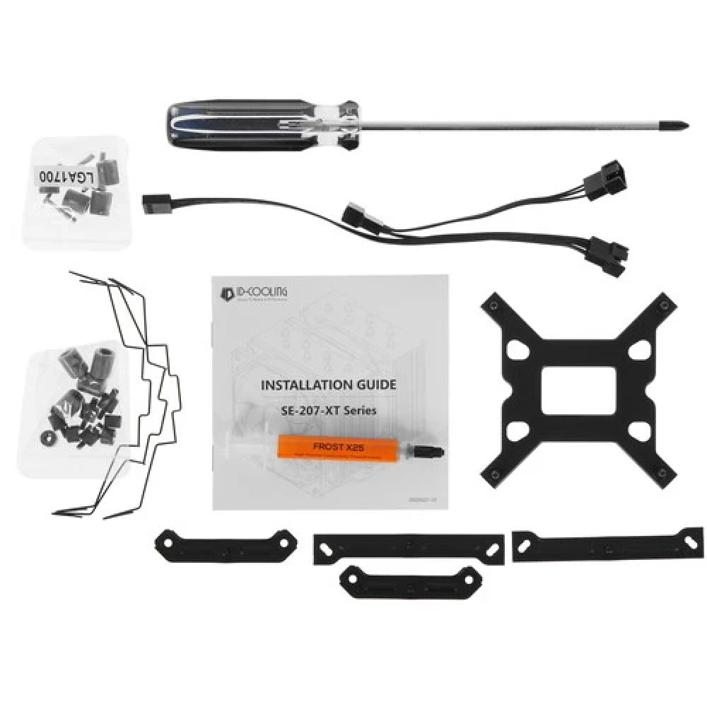 Система охлаждения ID-Cooling SE-207 XT ADVANCED BLACK SE-207-XT_ADVANCED Для процессора - миниатюра 10