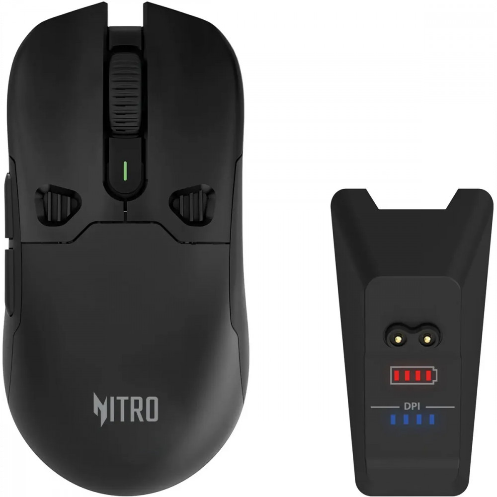 Мышь Acer Nitro OMR404 Черный ZL.MCEEE.02T Игровые, Беспроводная - миниатюра 6