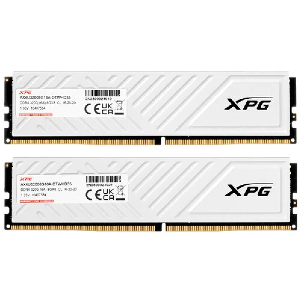 ОЗУ ADATA XPG GAMMIX D35 AX4U32008G16A-DTWHD35 DIMM, DDR4, 16 Гб (2 х 8 Гб), 3200 МГц - миниатюра 4